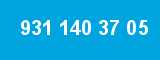 931 140 37 05